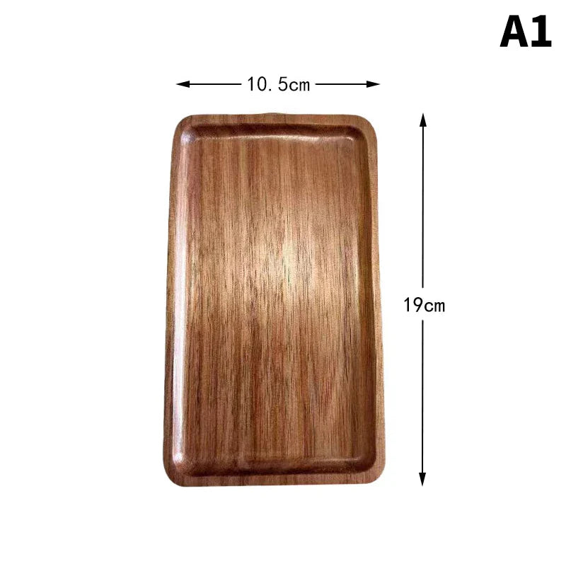 Eco-Friendly Wooden Serving Tray – Stylish & Versatile