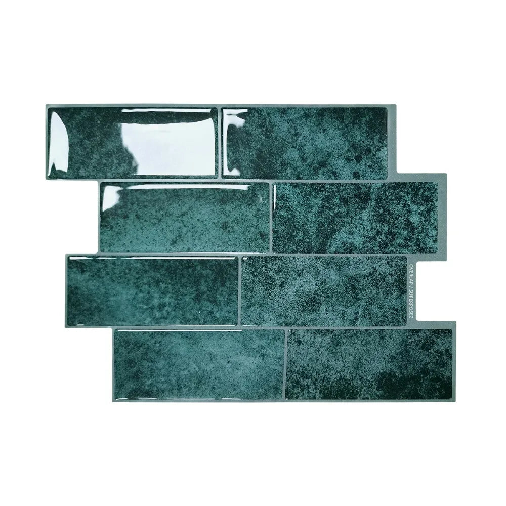 Peel & Stick 3D Wall Tile Stickers | Waterproof PVC