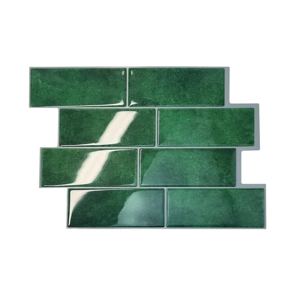Peel & Stick 3D Wall Tile Stickers | Waterproof PVC