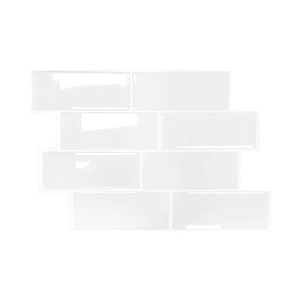 Peel & Stick 3D Wall Tile Stickers | Waterproof PVC