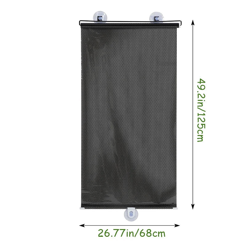 Suction Cup Blackout Roller Blinds