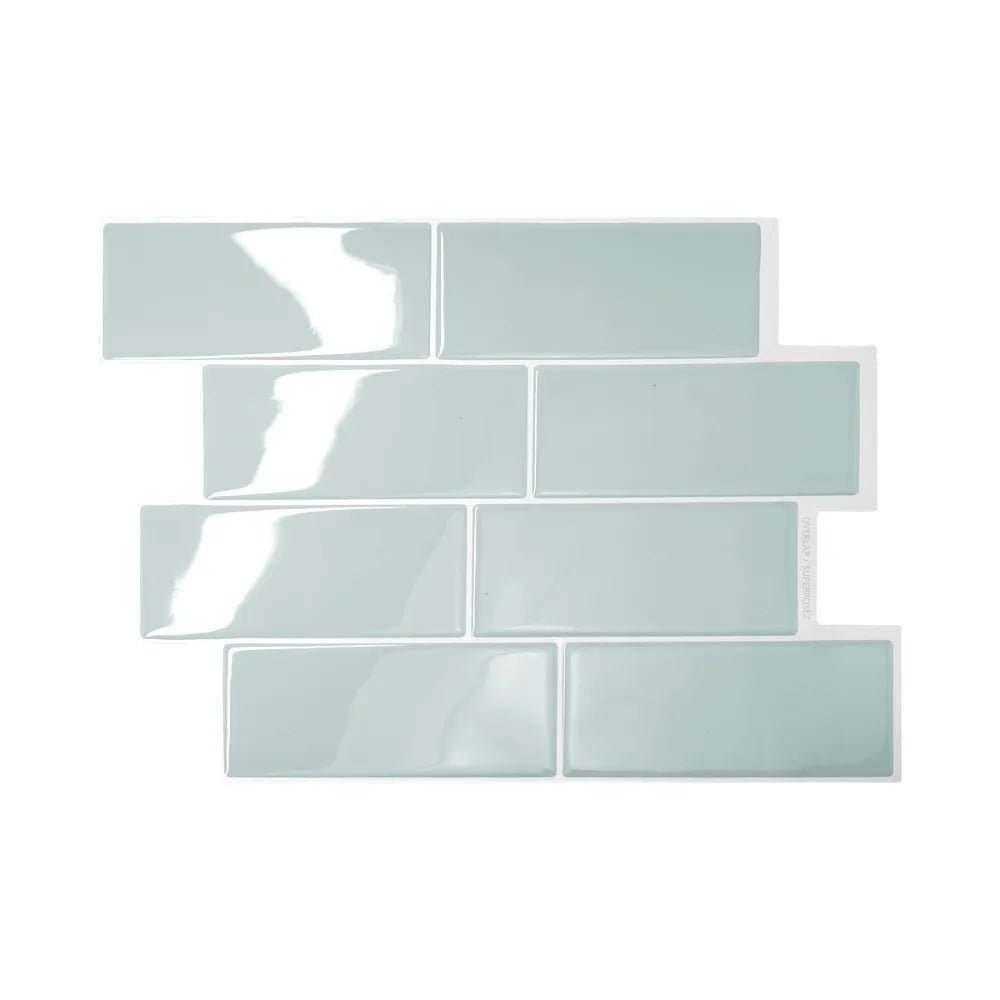 Peel & Stick 3D Wall Tile Stickers | Waterproof PVC